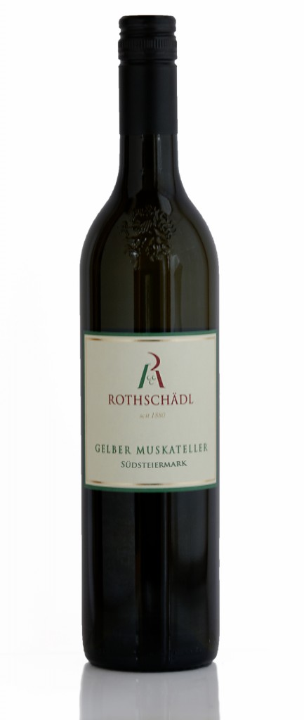 Gelber Muskateller Südsteiermark Weingut Rothschaedl Wein